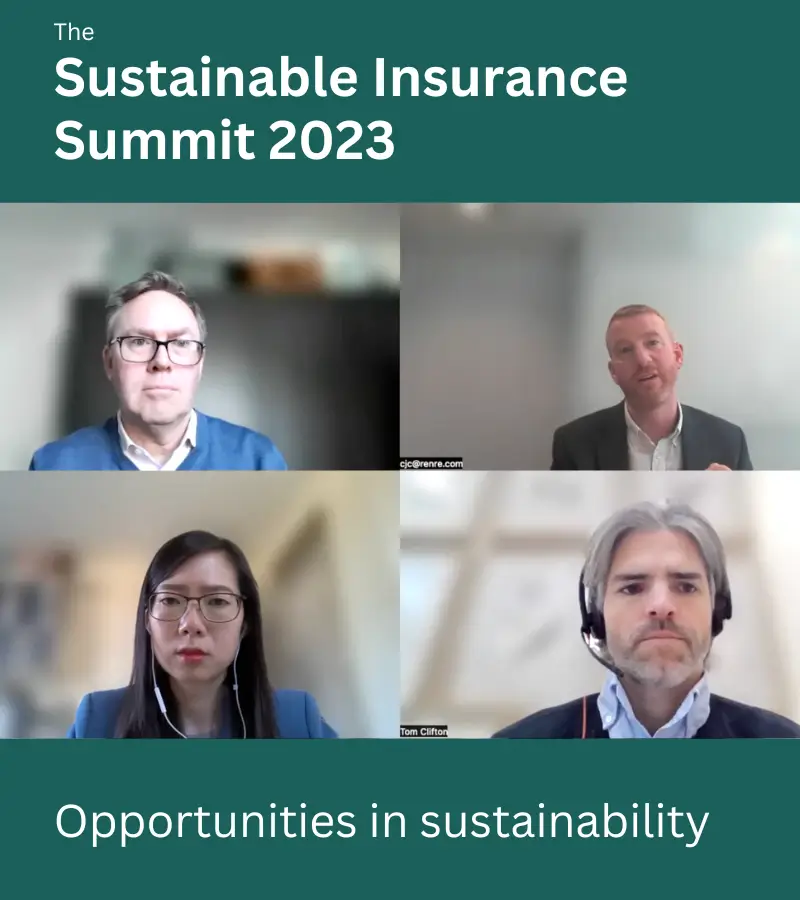 The Sustainable Insurance Summit 2023- Opportunities in sustainability