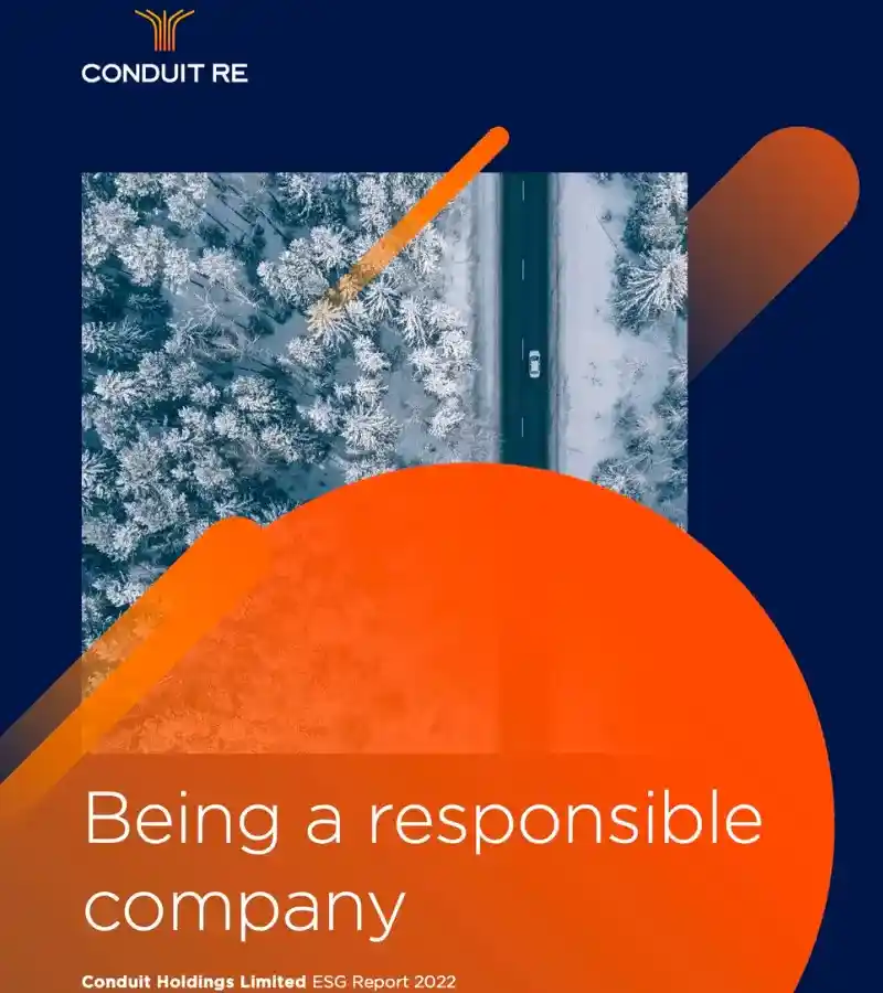 Conduit Re- Being a responsible company